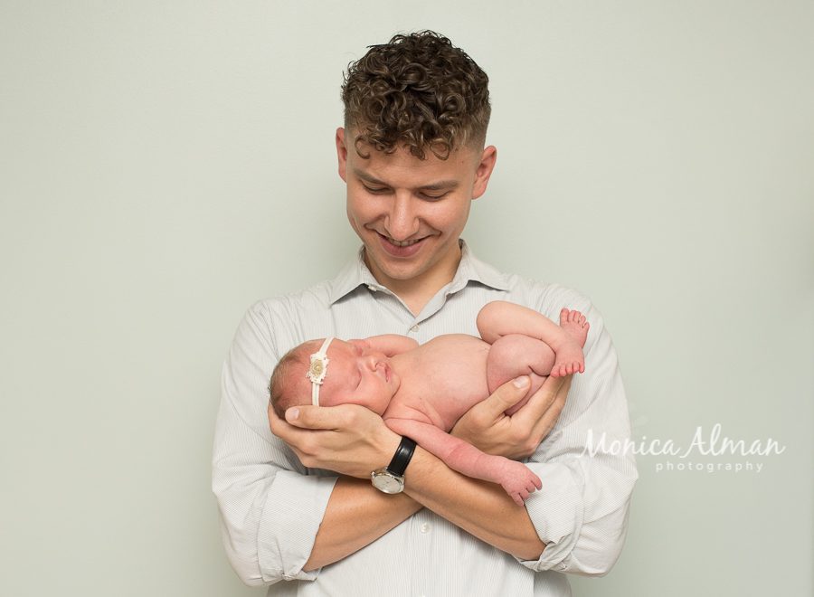 In-Home-Newborn-Photography-Session-Dad-Holding-Baby63