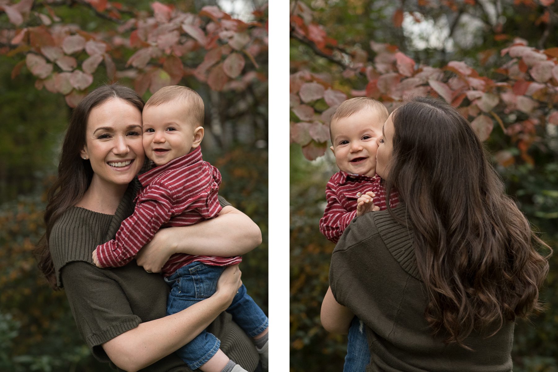 Nine Month Old Session baby with mom photo
