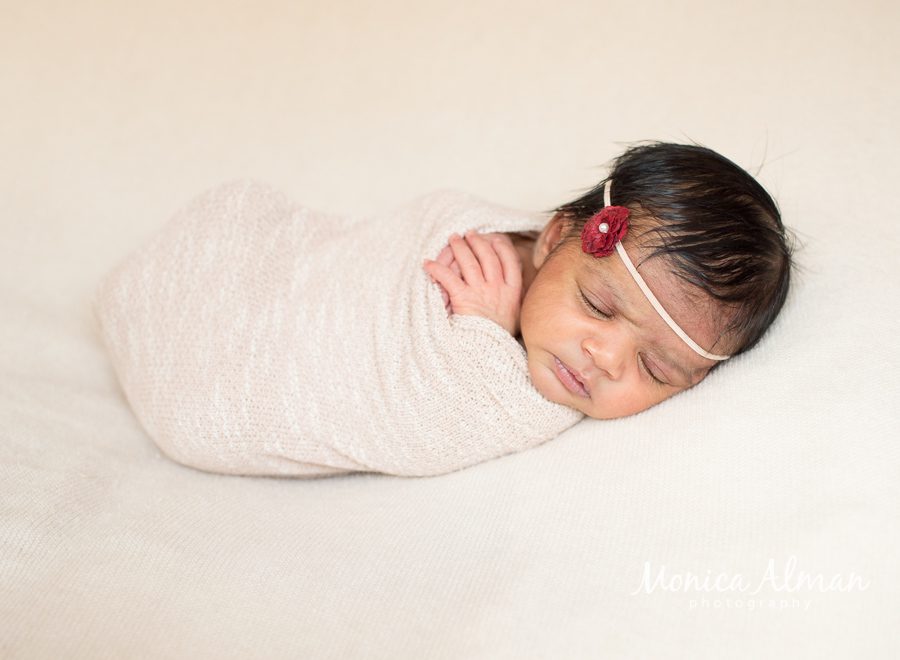 Bethesda-Newborn-Photographer-baby-girl-wrapped-up-photo