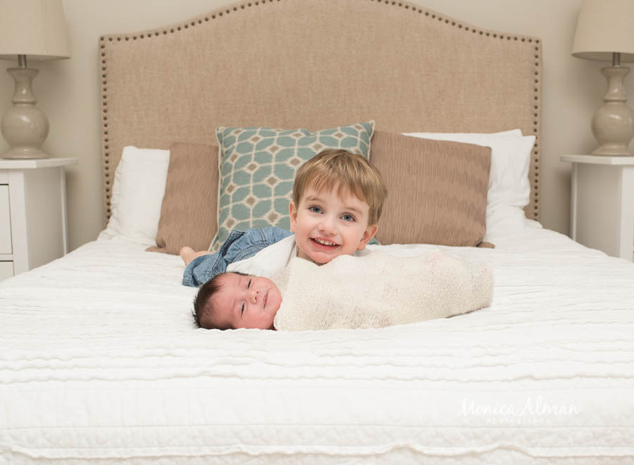 Gaithersburg Baby Photographer Big Brother Photo