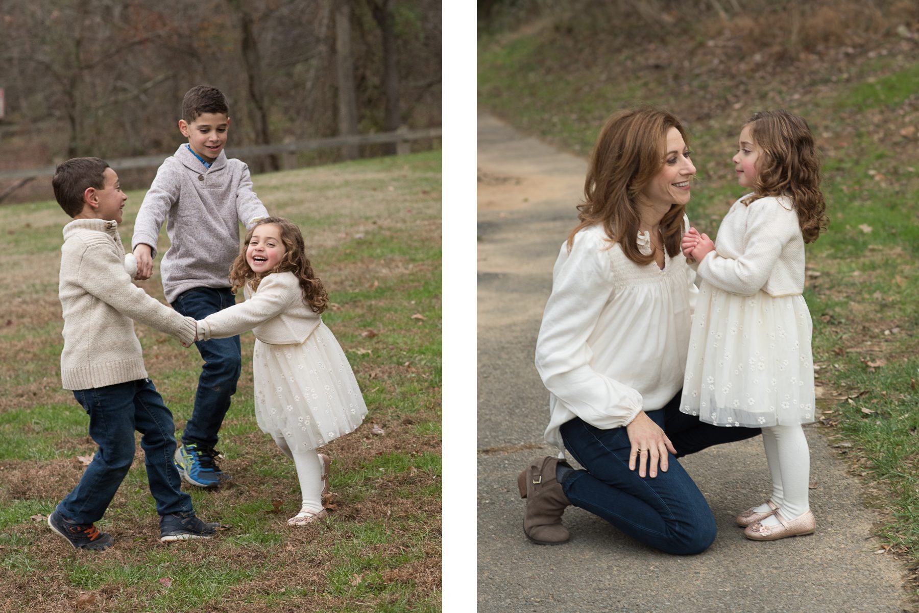 Maryland Photographer Kids Happy Playing Photo