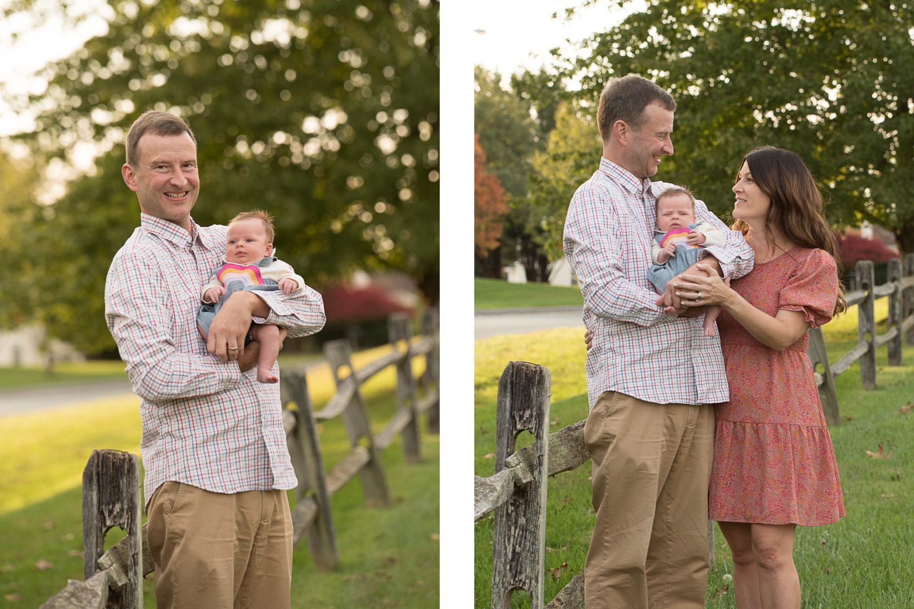 Rockville Outdoor Newborn Portraits