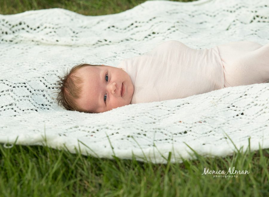 Maryland socially distant baby photography