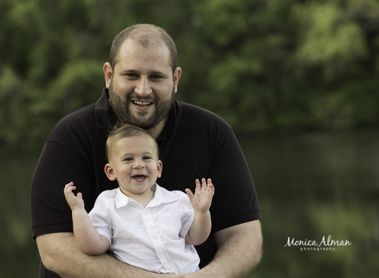 Rockville First Birthday With Dad