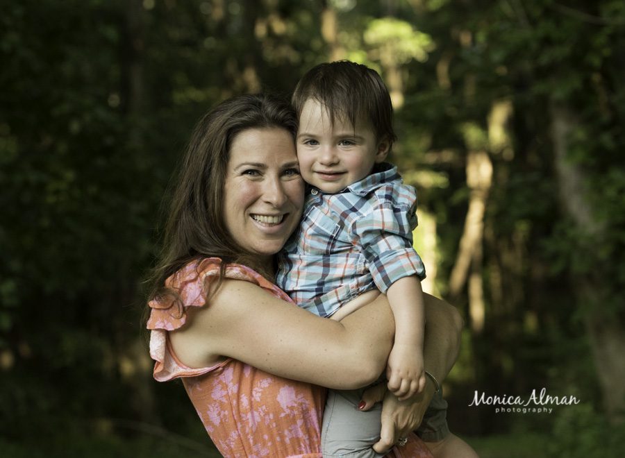 Spring Family Portraits mother son