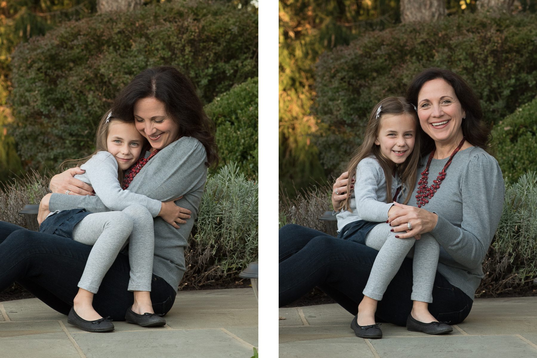 Fall Family Photos mom and daughter