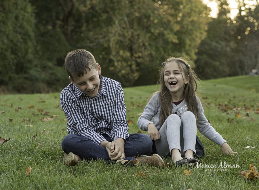 Fun family photos of kids