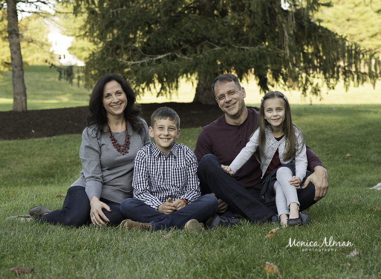 Family Photos at home in Maryland
