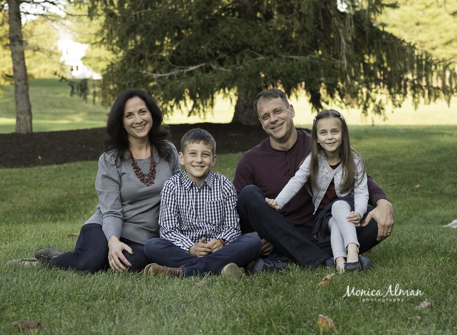 Family Photos at home in Maryland