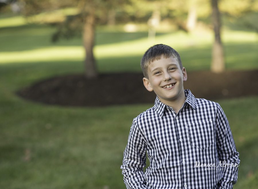 Family photography son portrait