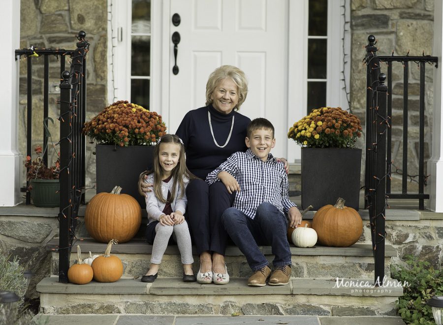 At home photos with grandma