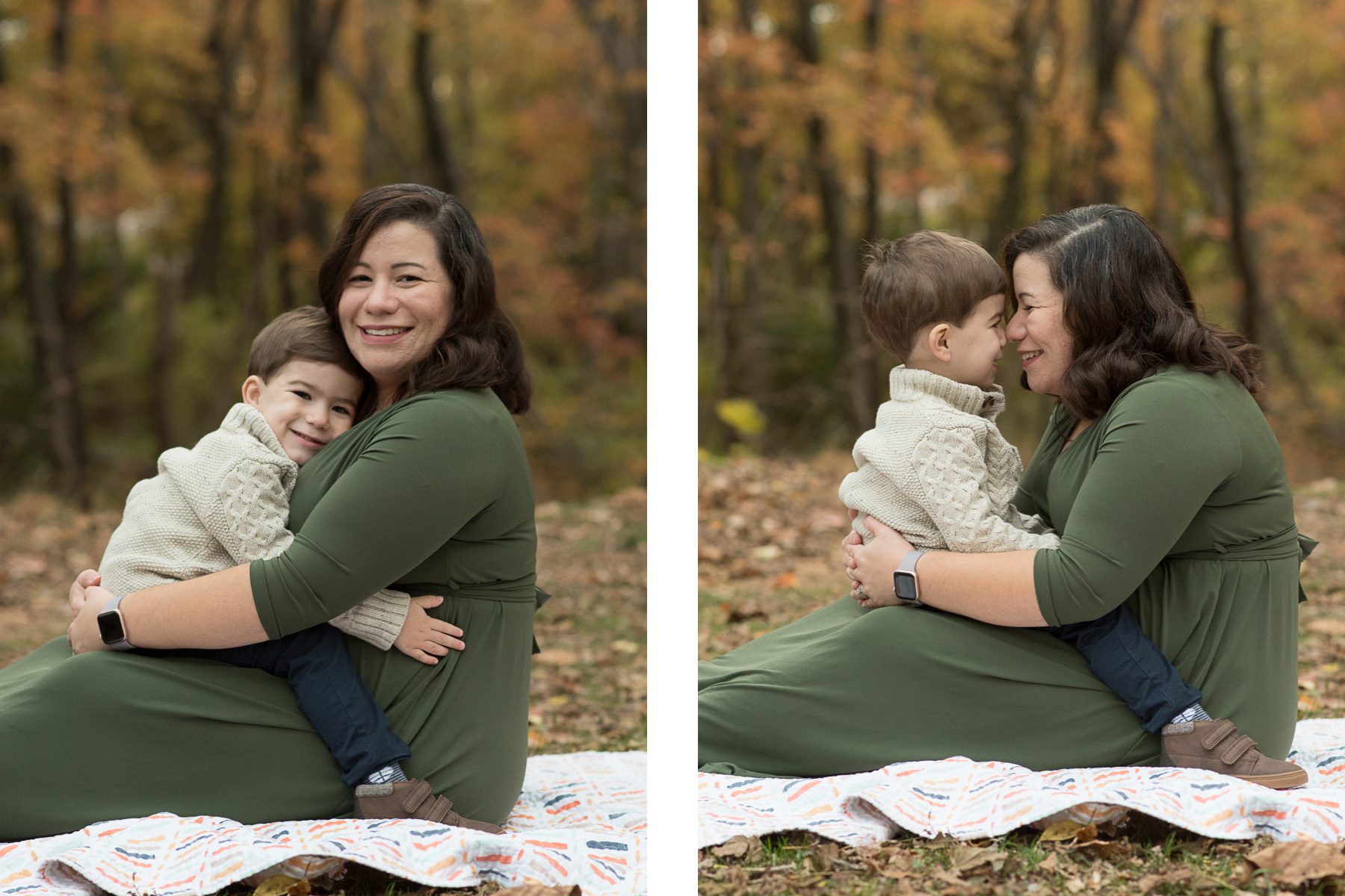 Rockville Family Photographer mother and son