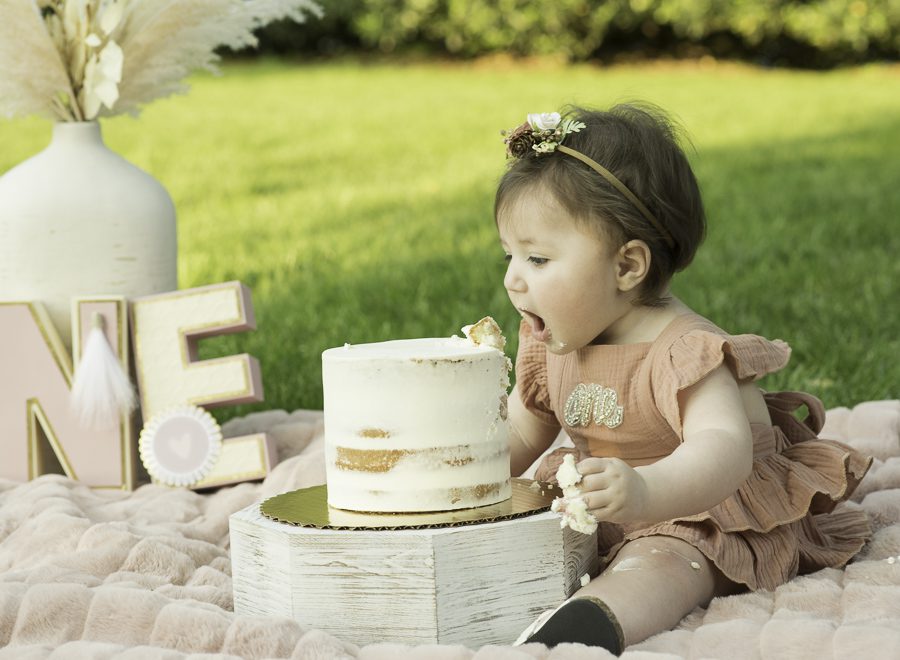 cake smash 1 year old