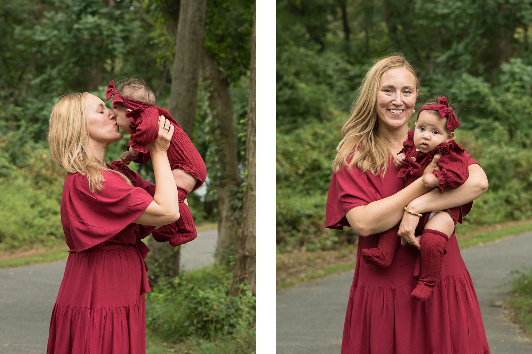 Fall Mom and Baby Photo