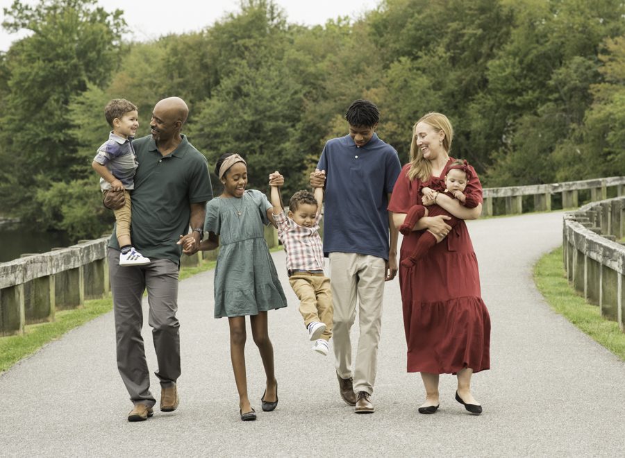 Fun family photos in Maryland