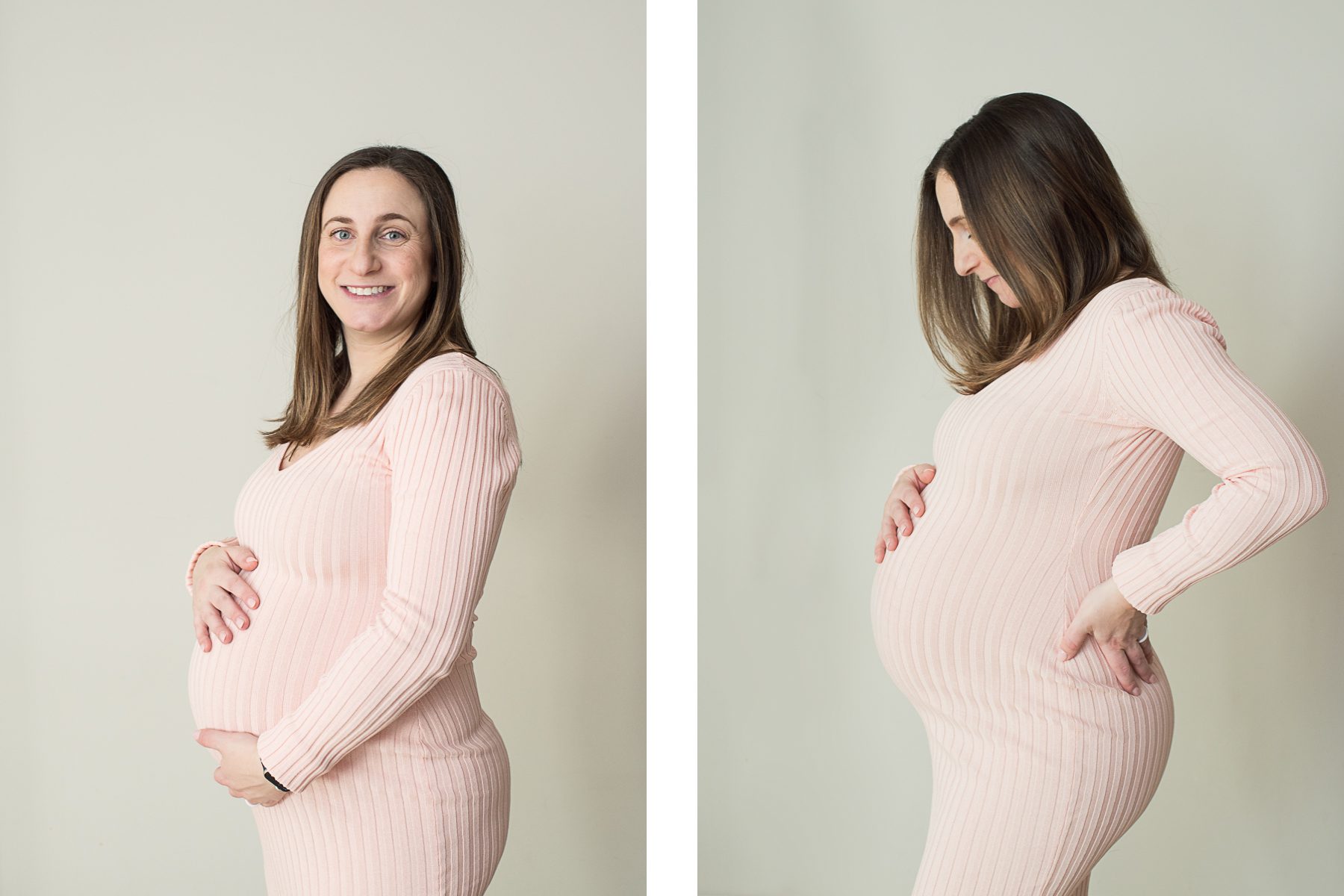 maternity photos of mom with belly