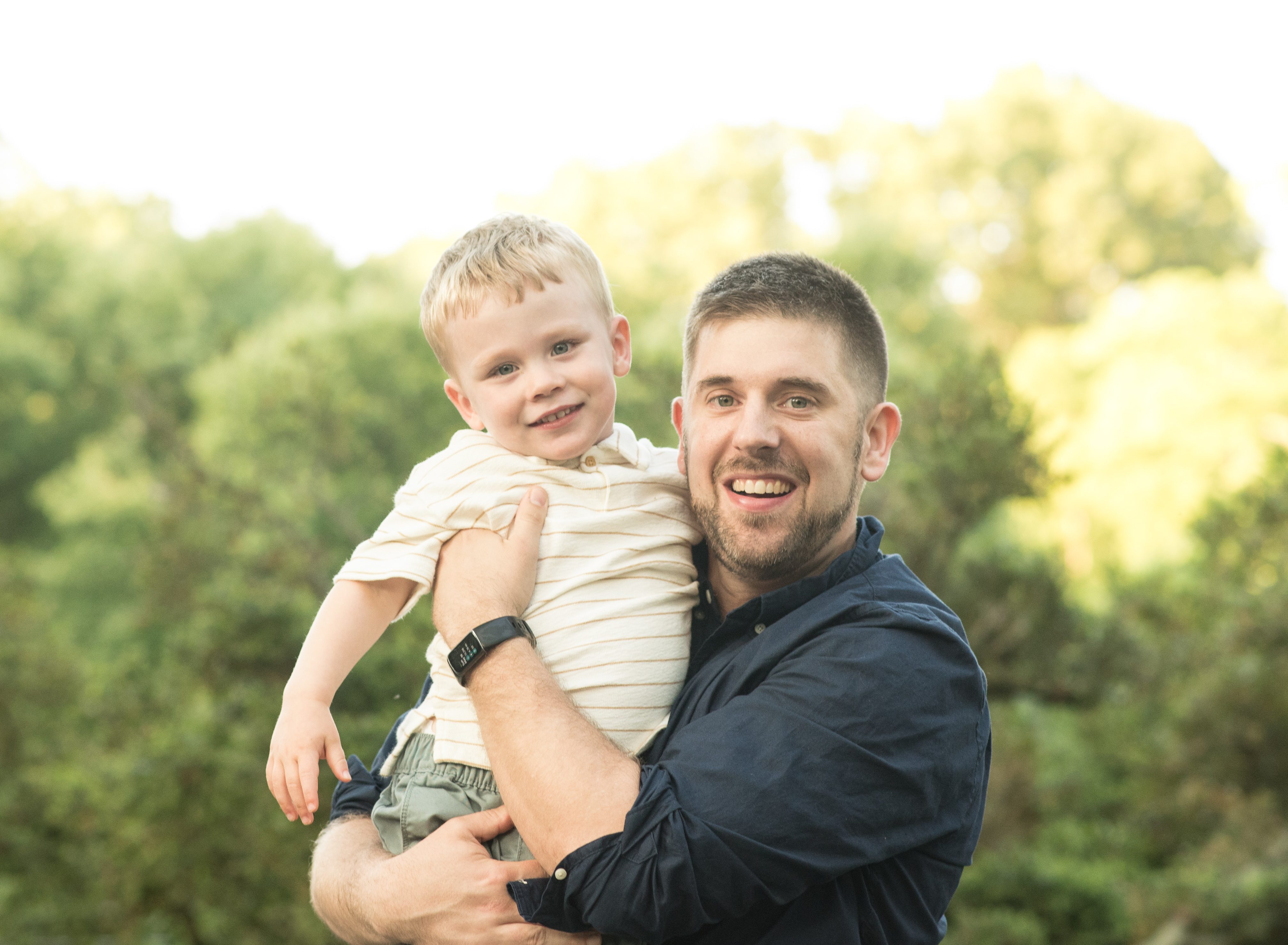 dad and son in Rockville maryland