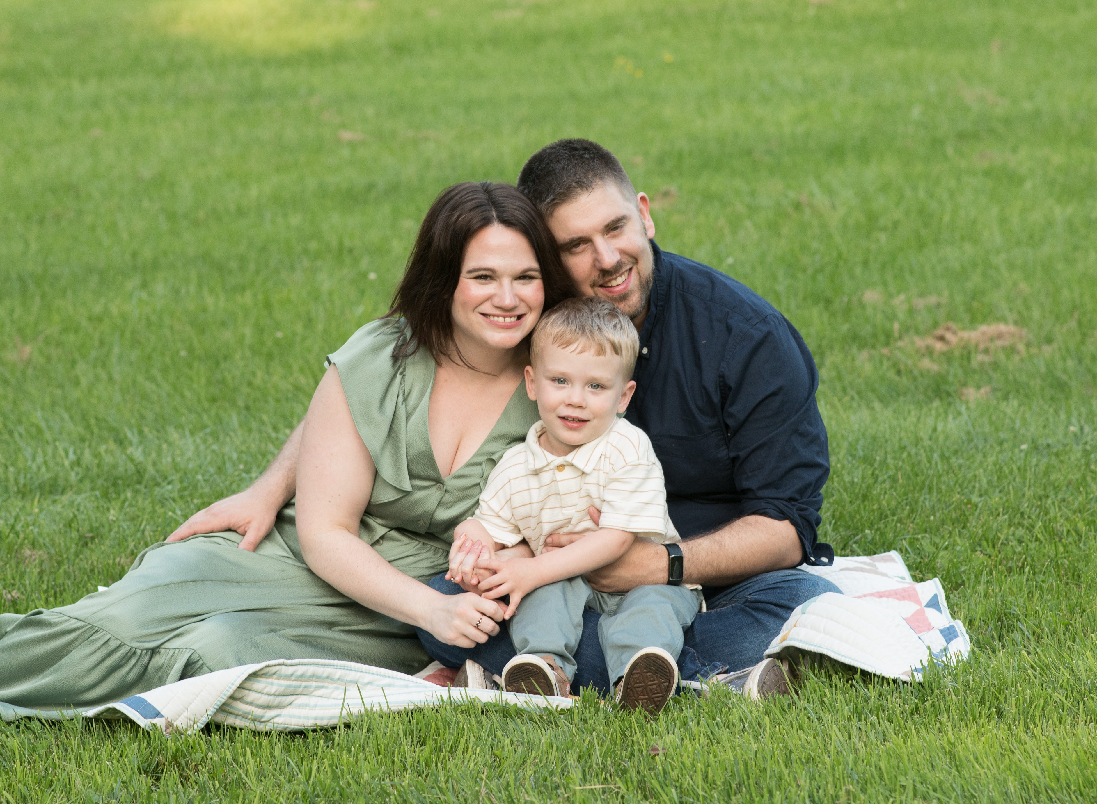 family of 3 photo