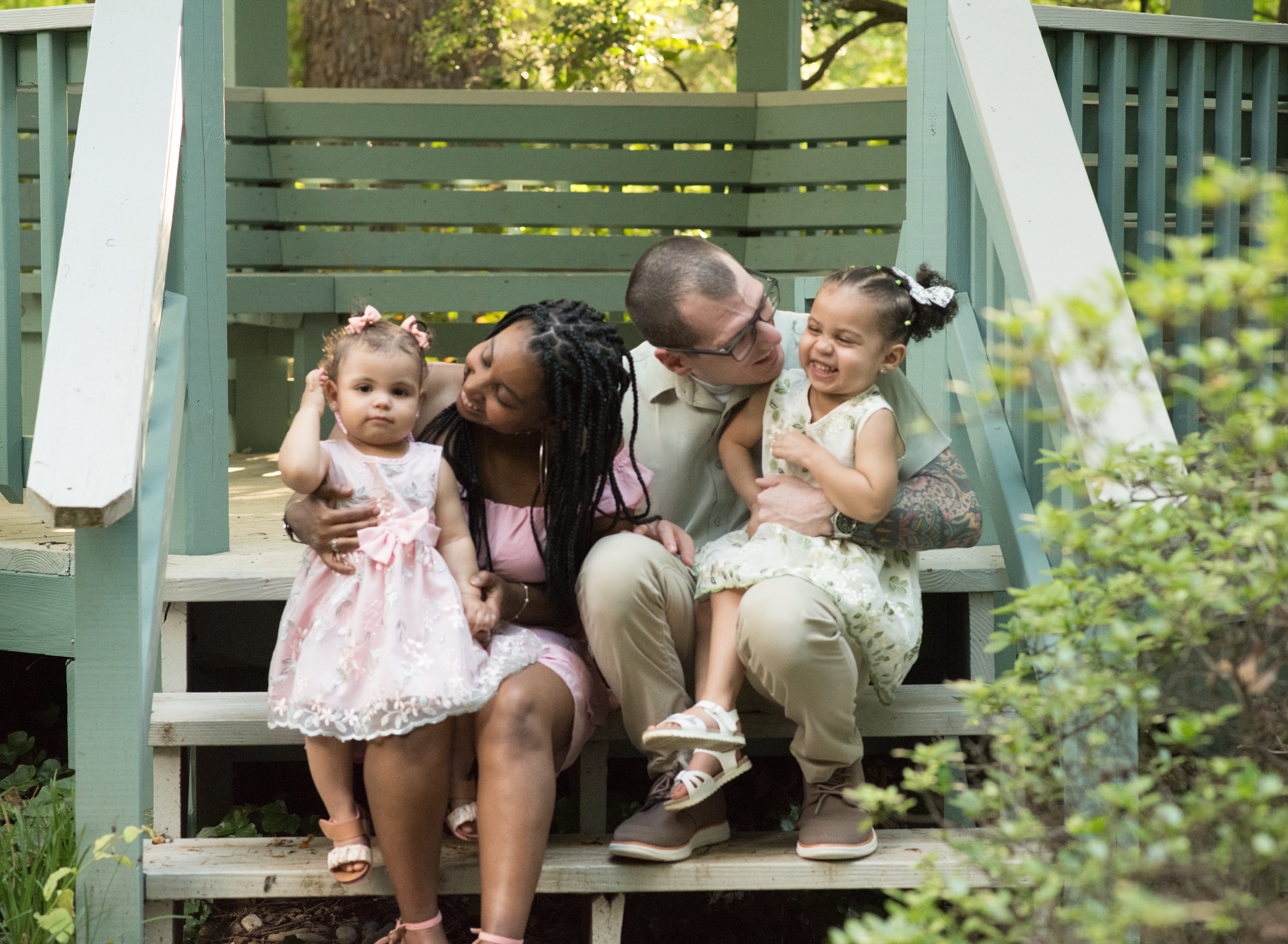 family having fun photo