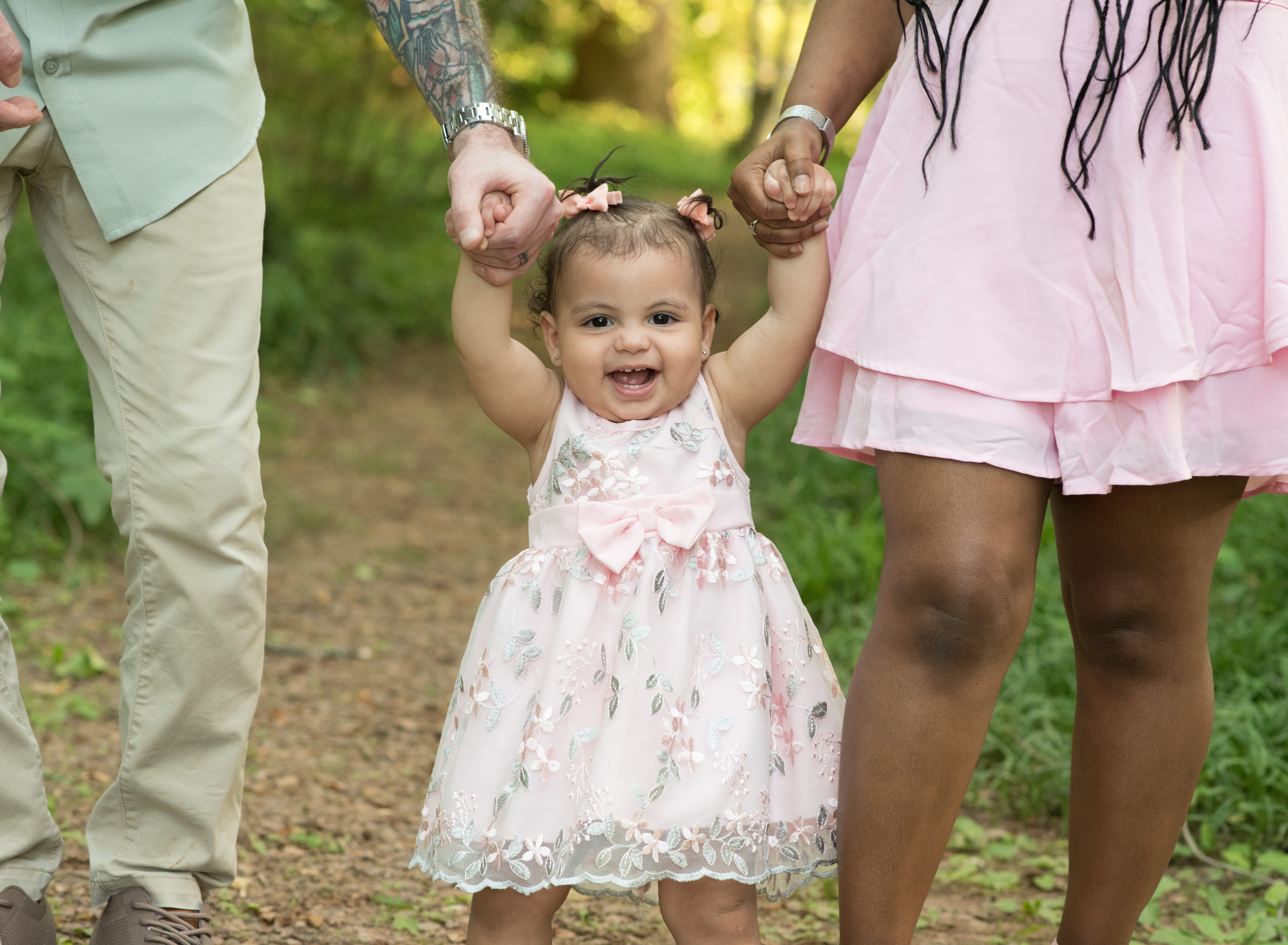 1 year old smiling photo