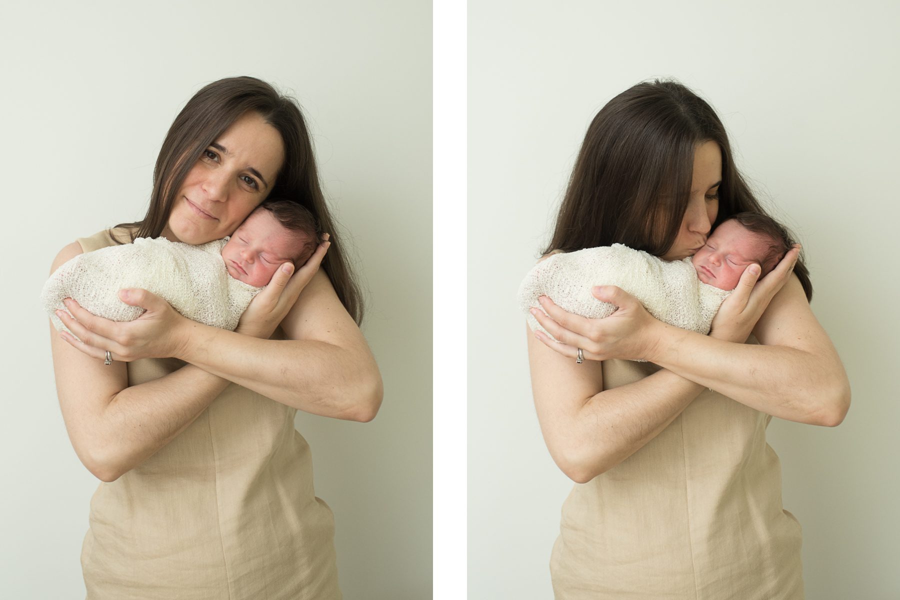 new mom with her baby boy