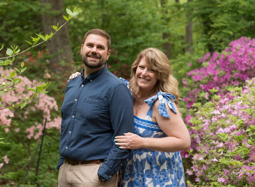 couple smiling photo